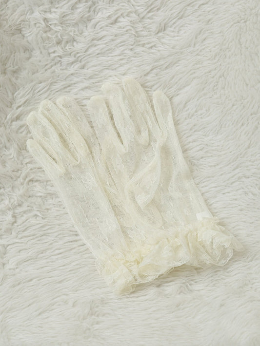 手袋（ウエディングドレス用） / ホワイトレース